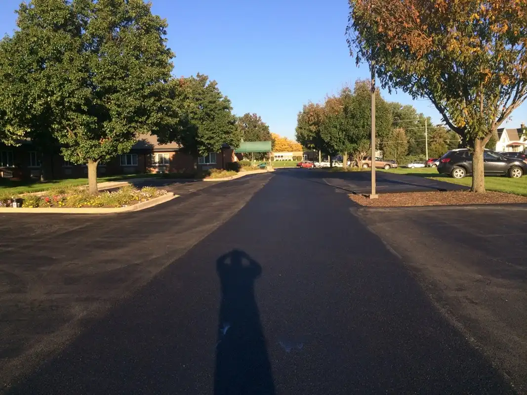 asphalt paving made by paving contractors Grayslake